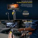 Ulefone uSmart E03 Drehbares Endoskop IP67 Wasserdicht für Armor 24 / 21 / 19 / 18T / Armor Pad, uSmart E03 – Bild 4