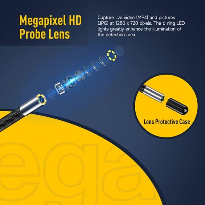 Ulefone uSmart E03 Drehbares Endoskop IP67 Wasserdicht für Armor 24 / 21 / 19 / 18T / Armor Pad, uSmart E03 – Bild 5