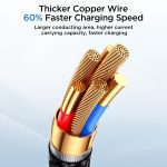 JOYROOM SA32-CC3 Starry Series 60W USB-C/Typ-C auf USB-C/Typ-C Schnelllade-Datenkabel – Bild 6