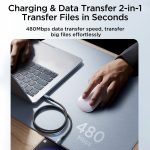 JOYROOM SA32-CC3 Starry Series 60W USB-C/Typ-C auf USB-C/Typ-C Schnelllade-Datenkabel – Bild 9