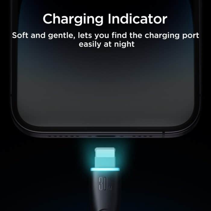 JOYROOM SA32-CL3 Starry Series 30 W USB-C/Typ-C auf 8-poliges Schnelllade-Datenkabel – Bild 3