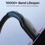 JOYROOM SA38-AC3 3A USB-auf-USB-C/Typ-C-Spiral-Schnellladedatenkabel – Bild 7