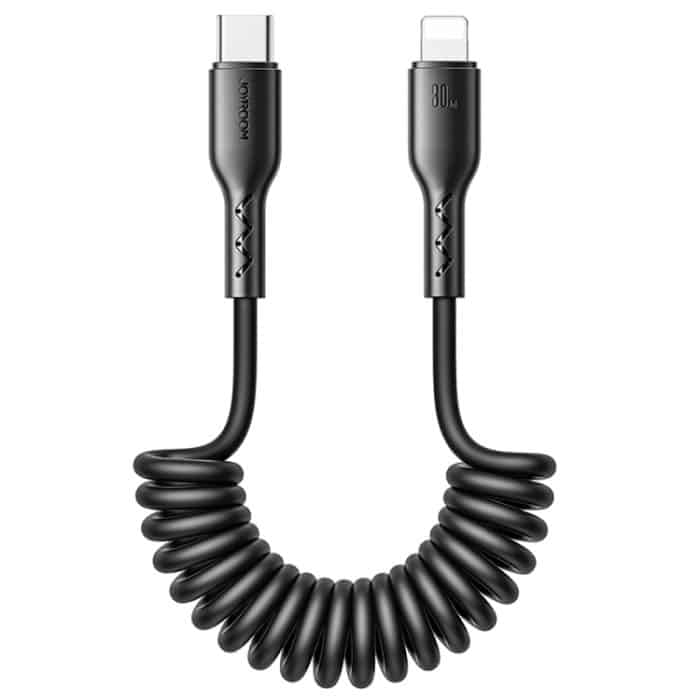 JOYROOM SA38-CL3 30 W USB-C/Typ-C auf 8-poliges Spiral-Schnelllade-Datenkabel – Bild 1