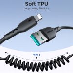 JOYROOM SA38-CL3 30 W USB-C/Typ-C auf 8-poliges Spiral-Schnelllade-Datenkabel – Bild 6