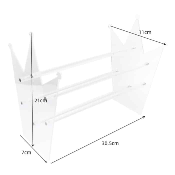 YX032 Acryl-Stirnband-/Haarband-Aufbewahrungsständer – Bild 3