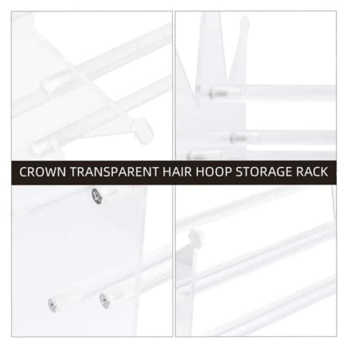 YX032 Acryl-Stirnband-/Haarband-Aufbewahrungsständer – Bild 4