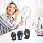 3 Stück YX036 Acryl Schmuckständer Halskette Ohrringe Aufbewahrungsständer – Bild 6