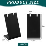 10 Stück YX040 Acryl-Schmuck-Ohrring-Ausstellungsständer – Bild 3