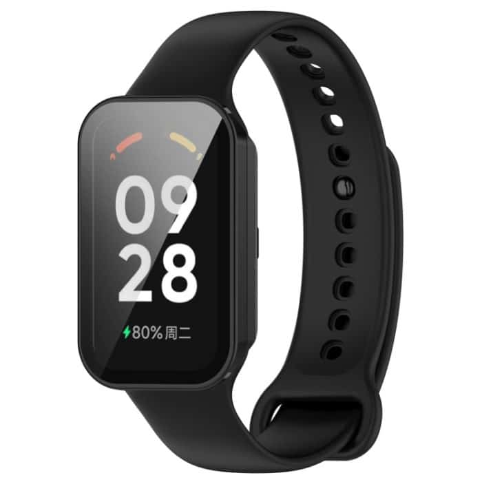 Integrierte Uhrenschutzhülle aus PC + gehärtetem Film, For Xiaomi Smart Band 8 Active / Redmi Band 2 – Bild 6