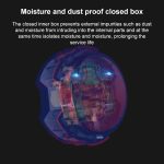 86 mm graues Aluminium-Drahtzieh-LED-Schaltfeld, One Billing Control, One Open Dual Control, Two Billing Control, Two Open Dual Control, Triple Billing Control, Triple Open Dual Control, Four Open Dual Control, One Open Multiple Control, Computer Socke... – Bild 14