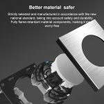 86 mm graues Aluminium-Drahtzieh-LED-Schaltfeld, One Billing Control, One Open Dual Control, Two Billing Control, Two Open Dual Control, Triple Billing Control, Triple Open Dual Control, Four Open Dual Control, One Open Multiple Control, Computer Socke... – Bild 5