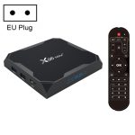 X96 max+ 4K Smart TV Box mit Fernbedienung, Android 9.0, Amlogic S905X3 Quad-Core Cortex-A55,2GB+16GB, unterstützt LAN, AV, 2,4G/5G WiFi, USBx2,TF-Karte,, EU Plug, US Plug, UK Plug, AU Plug