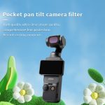 Für DJI OSMO Pocket 3 JSR ZB-Serie Kameraobjektivfilter, Streak Drawing Blue, Streak Drawing Gold – Bild 2