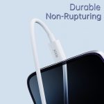 ROCK Simple Series 1 m 27 W USB-C/Typ-C auf 8-poliges Schnelllade-Datenkabel – Bild 5