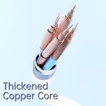 ROCK Simple Series 1 m 27 W USB-C/Typ-C auf 8-poliges Schnelllade-Datenkabel – Bild 6