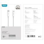 ROCK Simple Series 1 m 27 W USB-C/Typ-C auf 8-poliges Schnelllade-Datenkabel – Bild 9