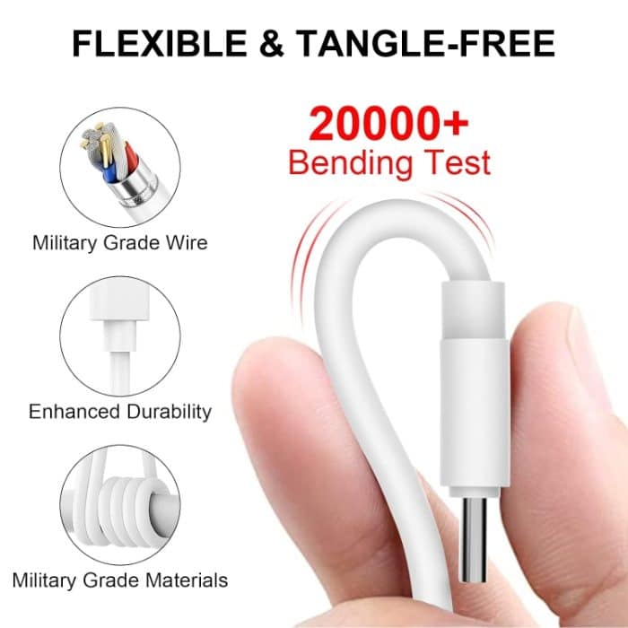 Schnelllade-Datenkabel, Kabellänge: 1 m – Bild 3