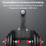 YESIDO CA160 1,2 m 60 W USB-C/Typ-C auf Typ-C Ladekabel mit automatischer Abschaltung – Bild 8