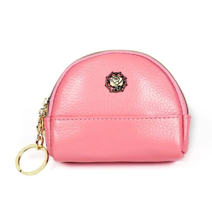 2027 Lady Leder Reißverschluss Geldbörse Kleine Muscheltasche mit Doppeltasche – Bild 1