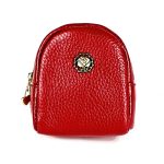 2028 Lady tragbare kleine Kosmetiktasche Leder Reißverschluss Geldbörse