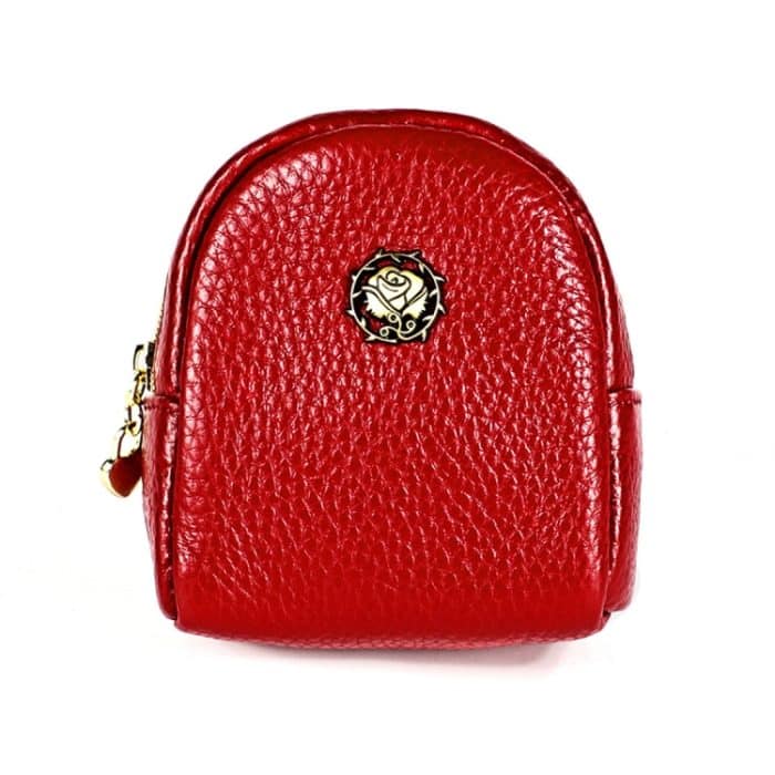 2028 Lady tragbare kleine Kosmetiktasche Leder Reißverschluss Geldbörse – Bild 1