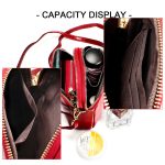 6062 Damen-Umhängetasche aus Ölwachs-Leder im Retro-Stil, kleine Handytasche, 6062 Red, 6062 Blue, 6062 Brown, 6062 Black – Bild 6