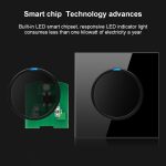 86 mm runde LED-Schalttafel aus gehärtetem Glas, schwarzes rundes Glas, One Open Dual Control, Two Billing Control, Two Open Dual Control, Three Billing Control, Three Open Dual Control, Four Billing Control, Four Open Dual Control... – Bild 11