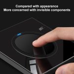 86 mm runde LED-Schalttafel aus gehärtetem Glas, schwarzes rundes Glas, One Open Dual Control, Two Billing Control, Two Open Dual Control, Three Billing Control, Three Open Dual Control, Four Billing Control, Four Open Dual Control... – Bild 10