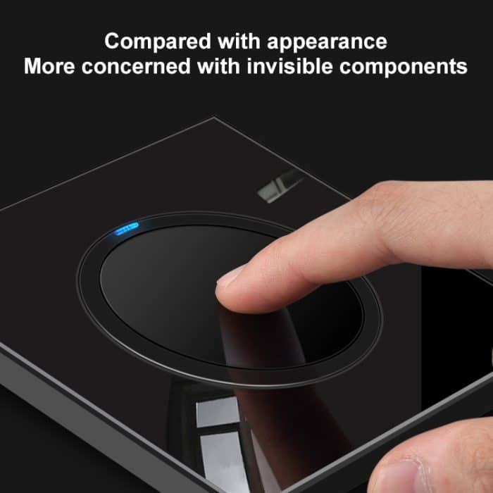 86 mm runde LED-Schalttafel aus gehärtetem Glas, schwarzes rundes Glas, One Open Dual Control, Two Billing Control, Two Open Dual Control, Three Billing Control, Three Open Dual Control, Four Billing Control, Four Open Dual Control... – Bild 10