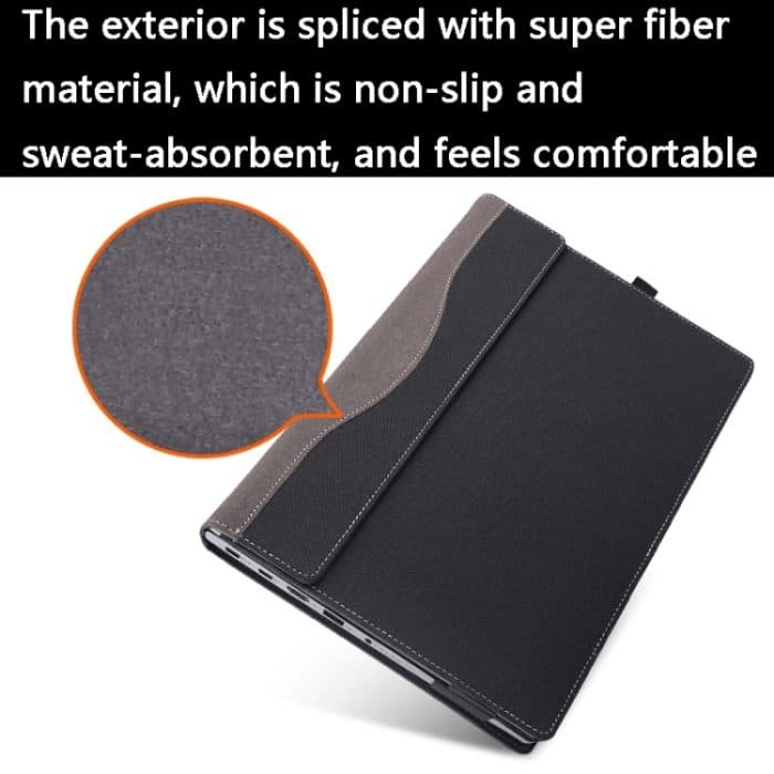 Anti-Fall-Schutzhülle aus Laptop-Leder, For Lenovo ThinkPad X1 Carbon Gen 12 / Gen 13, For Lenovo IdeaPad Slim 5 / Slim 5i Gen 8, For Lenovo Yoga 7 16IAP7 / 16IAH7, For Lenovo Yoga 7 2 in 1 16ILL10 / 16AKP10, For Lenovo IdeaPad Pro 5 16AHP9 / 16IMH9... – Bild 4