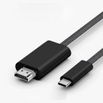 USB-C/Typ-C auf HDMI HD-Adapterkabel, Länge: 1,8 m, 4K 30Hz, 4K 60Hz