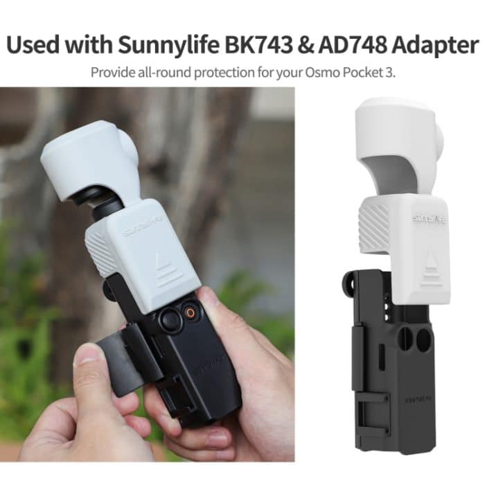 Sunnylife OP3-BHT746 Silikon-Schutzhülle, For DJI Osmo Pocket 3 – Bild 7