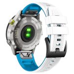 Zweifarbiges Twill-Uhrenarmband aus Silikon mit Schnellverschluss, For Garmin Fenix 7X, For Garmin Fenix 7 – Bild 4