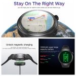 UNIWA DM80 1,43 Zoll IP67 Wasserdichte Android 8.1 Smartwatch, unterstützt 4G-Netzwerk / WiFi / GPS / NFC – Bild 8