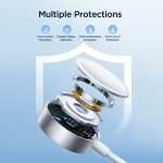 JOYROOM S-IW007 3-in-1-USB-auf-Dual-8-Pin-+Magnetuhr-Datenkabel zum kabellosen Laden, Länge: 1,2 m – Bild 6