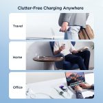 JOYROOM S-IW007 3-in-1-USB-auf-Dual-8-Pin-+Magnetuhr-Datenkabel zum kabellosen Laden, Länge: 1,2 m – Bild 7