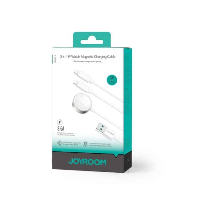 JOYROOM S-IW007 3-in-1-USB-auf-Dual-8-Pin-+Magnetuhr-Datenkabel zum kabellosen Laden, Länge: 1,2 m – Bild 8