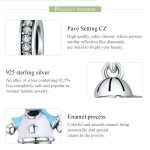 S925 Sterling Silber Clever Boy Perlen DIY Armband Halskette Zubehör – Bild 5