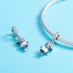 S925 Sterling Silber Clever Boy Perlen DIY Armband Halskette Zubehör – Bild 6