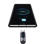 USAMS US-SJ673 USB-auf-Typ-C-6A-Schnelllade-Digitalanzeige-Datenkabel, Länge: 1,2 m – Bild 2