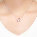 S925 Sterling Silber Anhänger Miss Schneemann Perlen DIY Armband Halskette Zubehör – Bild 6