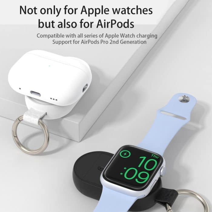 Für Apple Watch/AirPods Serie U20A Tragbares magnetisches kabelloses Ladegerät, U20A – Bild 7
