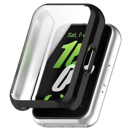 Vollständig abdeckende, galvanisierte TPU-Uhrenschutzhülle, For Samsung Galaxy Fit 3