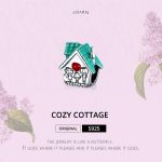 S925 Sterling Silber Kleine Haus Perlen DIY Armband Halskette Zubehör – Bild 3