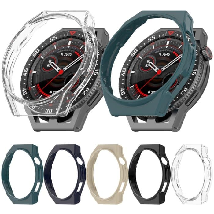 Ausgehöhlte PC-Uhrenschutzhülle mit halber Abdeckung, For Huawei Watch GT3 SE – Bild 2