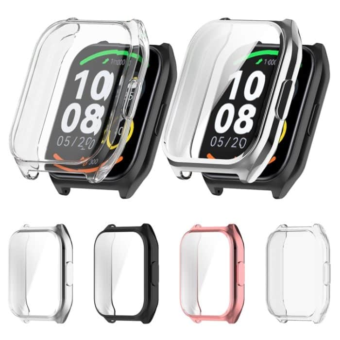 Vollständig abdeckende, galvanisierte TPU-Uhrenschutzhülle, For Xiaomi HayLou GST / GST Lite, For Xiaomi HayLou Solar Lite, For Xiaomi HayLou RS4 Plus LS11 / LS12, For Xiaomi HayLou RT3 / Solar Plus LS16, For Xiaomi HayLou Smart Watch 2 Pro – Bild 2