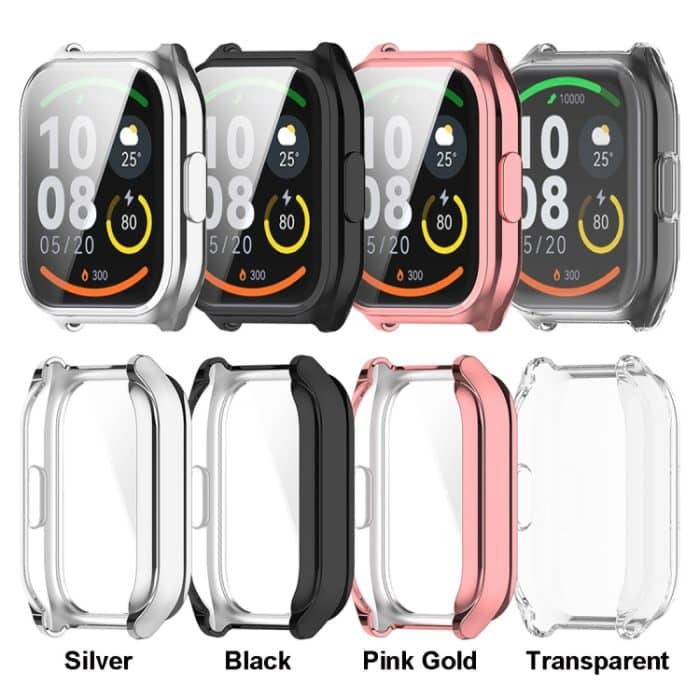 Vollständig abdeckende, galvanisierte TPU-Uhrenschutzhülle, For Xiaomi HayLou GST / GST Lite, For Xiaomi HayLou Solar Lite, For Xiaomi HayLou RS4 Plus LS11 / LS12, For Xiaomi HayLou RT3 / Solar Plus LS16, For Xiaomi HayLou Smart Watch 2 Pro – Bild 3