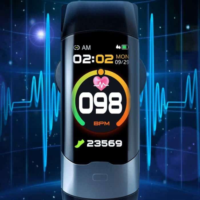 Das SPOVAN H02 Pro 1,14-Zoll-TFT-HD-Bildschirm-Smart-Armband unterstützt die Herzfrequenzüberwachung/Blutzuckerüberwachung – Bild 2