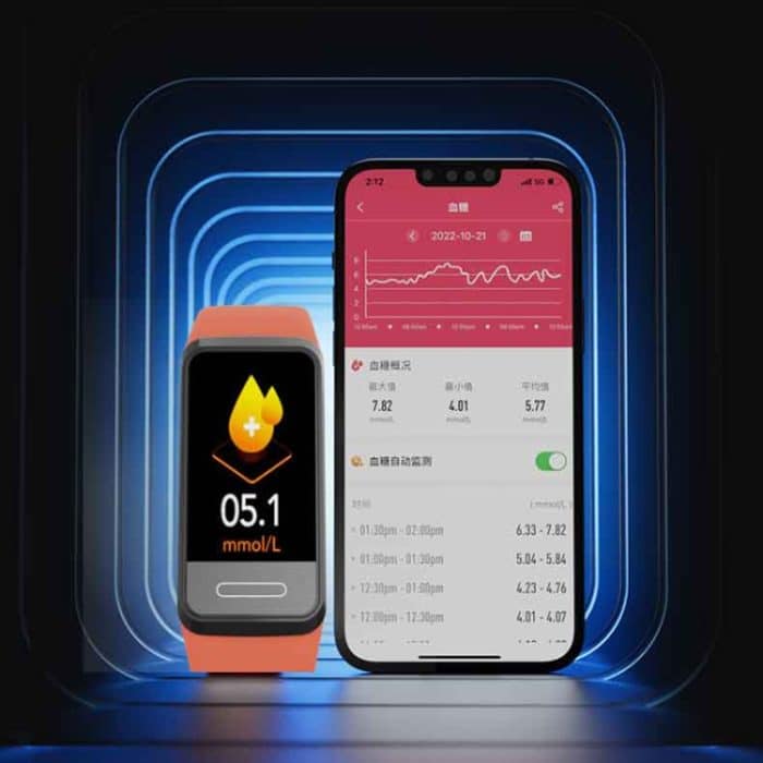 Das SPOVAN H03 1,14-Zoll-TFT-HD-Bildschirm-Smart-Armband unterstützt die Blutsauerstoffüberwachung – Bild 3