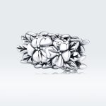 S925 Sterling Silber Blumen Perlen DIY Armband Halskette Zubehör